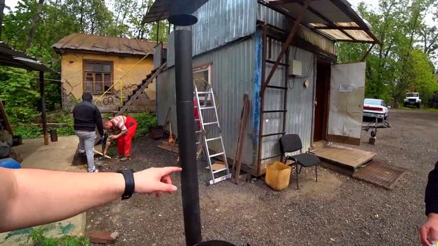 Печка под казан опробываем смотреть онлайн