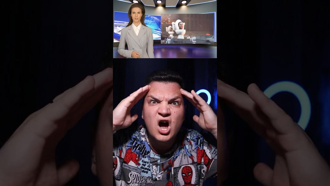 БИТВА СКИБИДИ ТУАЛЕТ ПОКАЗЫВАЮТ ПО НОВОСТЯМ! Skibidi toilet #skibiditoilet смотреть онлайн