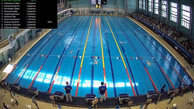 Областные соревнования по плаванию "Кубок Федерации" ( 2 день ) смотреть онлайн