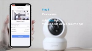 Ezviz H6c connect with WiFi & configuration