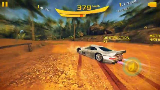 Asphalt 8: Coupe Autocollants Mercredi Apex - Mercedes-Benz CLK GTR AMG (1:06:990) смотреть онлайн