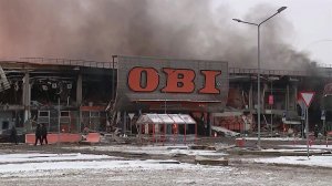 Крупный пожар в Подмосковье произошел в торговом центре "Мега Химки"