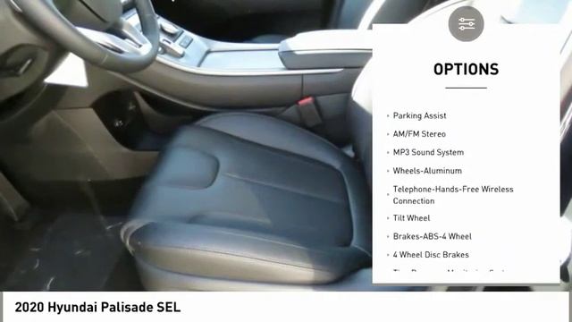 2020 Hyundai Palisade Spartanburg SC H200248 смотреть онлайн