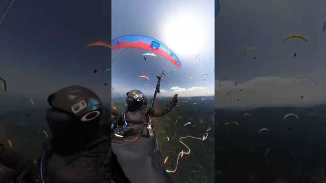 Paragliding World Cup 2021 in Kopaonik, Serbia. ? #Shorts #Travel #World