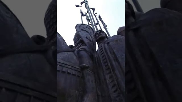 Псков. Монумент в память о Ледовом побоище. Видеоэкскурсия