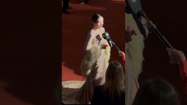 Natalia Oreiro y Hector Maugeri en la Avant Première de "Santa Evita" en el Teatro Colón (2)