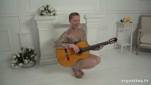 Уроки игры на гитаре для начинающих с нуля: Открытый урок с Августиной №1. К Элизе, Бетховен,Часть