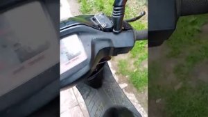 запуск скутера Suzuki sepia zz на холодную.