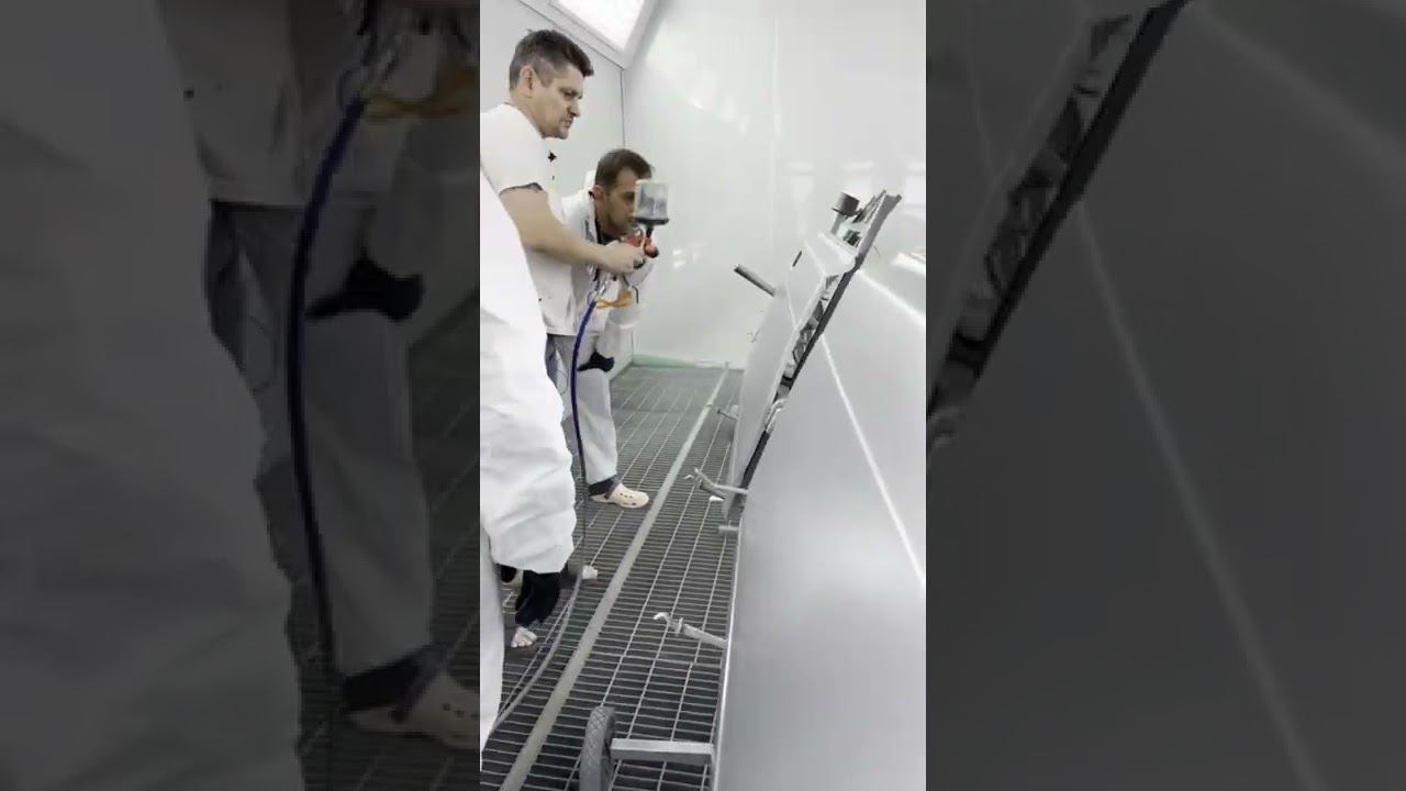 Покраска серебром без яблок, курсы автомаляра