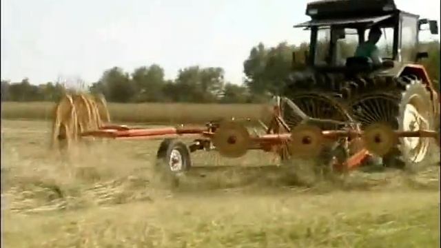 Колёсно-пальцевые грабли смотреть онлайн