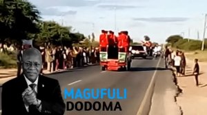 DODOMA WATU WAFURIKA KUMUAGA HAYAT DKT. JOHN POMBE MAGUFULI KUTOKA IKULU CHAMWINO