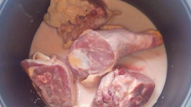 Жареные окорочка в мультиварке
