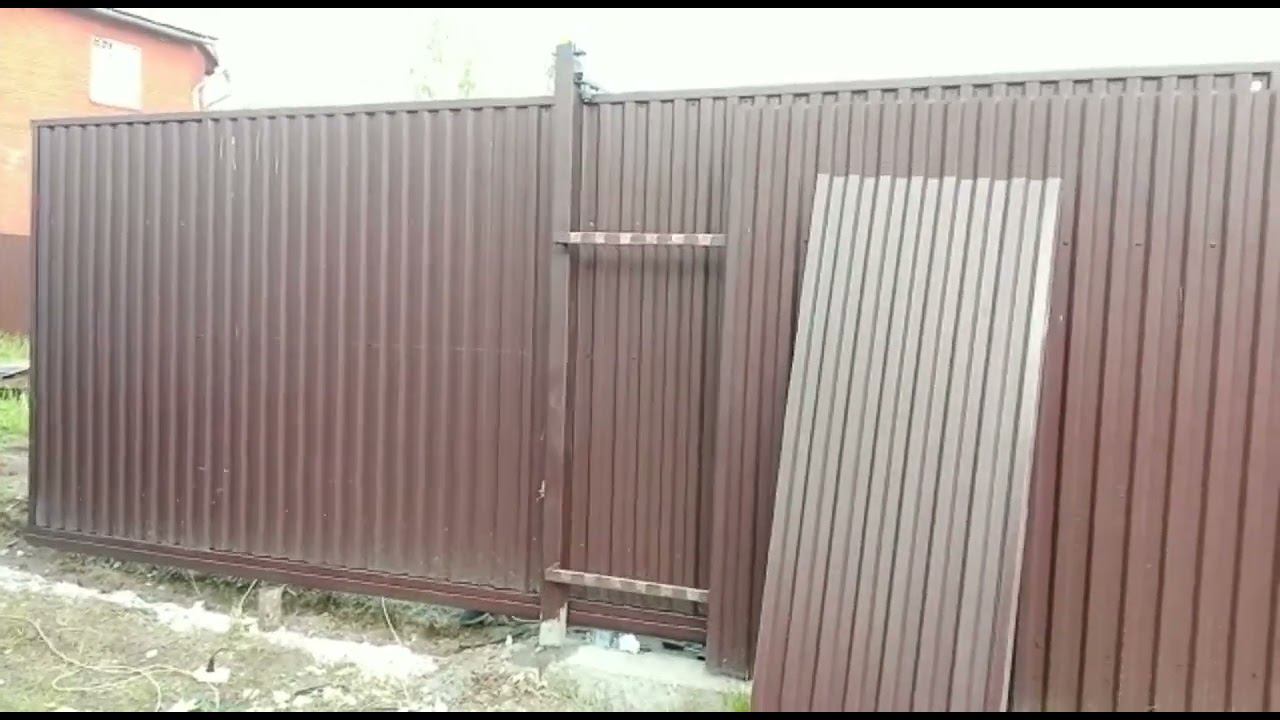 Откатные ворота 30.05.23