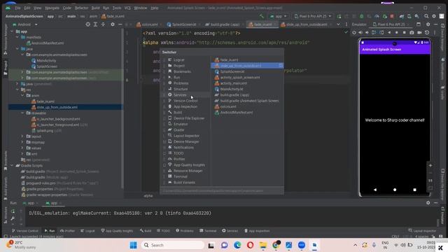 How to create Animated Splash Screen in 2023 смотреть онлайн
