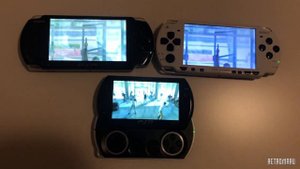 PSP 2000 VS PSP 3000 VS PSP GO - DISPLAY QUALITY COMPARSION - TEKKEN 6 - 2020