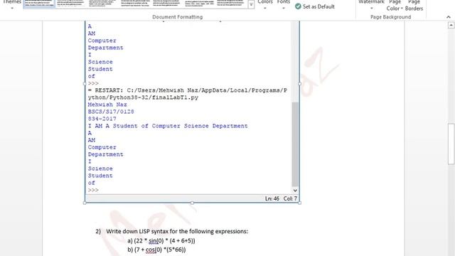 short Intro Of Prolog ,Lisp,Python