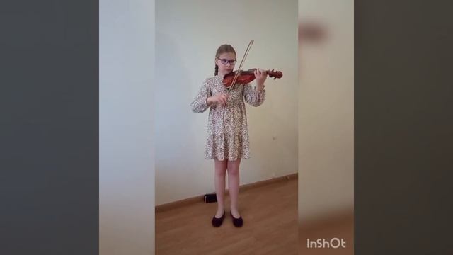 Єва Аманська. В.Кролл"Полька віслючка",М.Ган"Роздум". смотреть онлайн