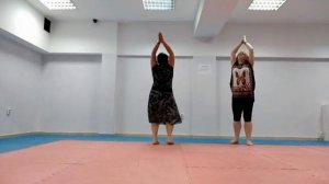 Каошики-Макошики. Техника на 22 удара стопой. Под агму.