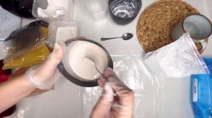 Гипс | Мраморный узор | Сухие пигменты | Gypsum | Soul deco