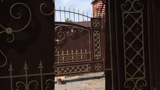 Ворота кованые своими руками