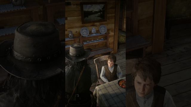 RDR2 Кормим приёмыша спичками и бучками)))) #shorts #rdr2 #дети #rek #рекомендации