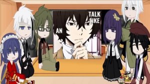 ADA react to Dazai | Bsd | Bsd React | Remake