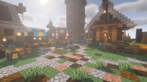 Построили СРЕДНЕВЕКОВАЯ ДЕРЕВНЯ в Minecraft 4k | MINECRAFT TIMELAPSE 4K MEDIEVAL VILLAGE