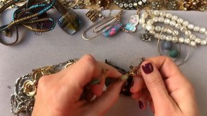 244. Где были мои глаза?! ))) Винтажный лом. РАСПАКОВКА!