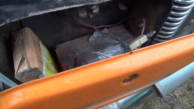 Как зацепить коляску к ИЖу смотреть онлайн