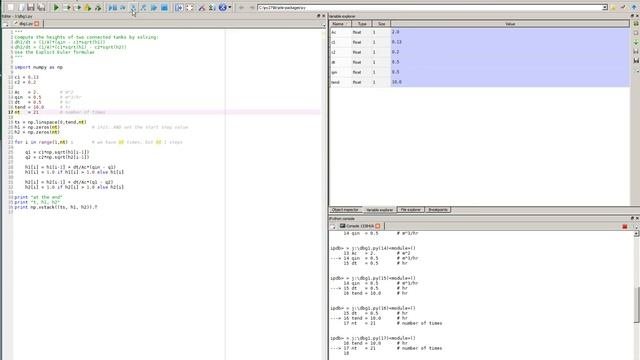 Python: Debugging Using Idle, Spyder, IPython, Notebook