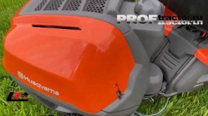 Садовый райдер (минитрактор) Husqvarna R 115C - самый мощный в модельном ряду 100-й серии райдеров.