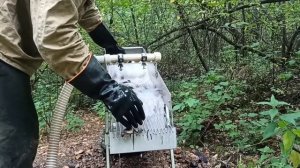 Мою золото электропомпой