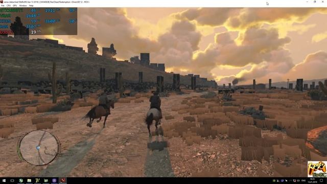 XENIA-DX12 [Xbox 360] - Red Dead Redemption [Gameplay] HUGE Progress. DirectX12 #10 смотреть онлайн