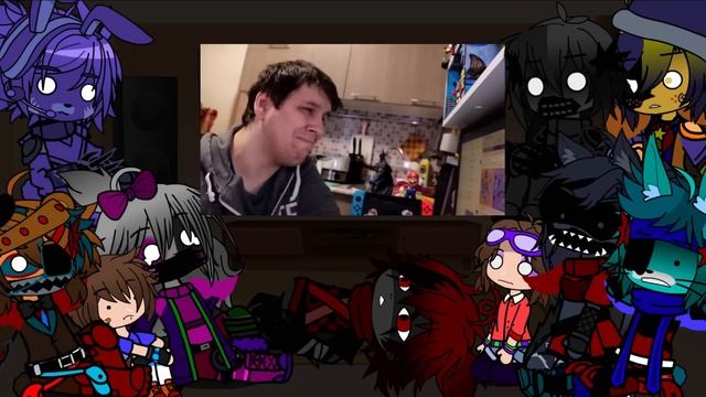 ? Фнаф Security breach RUIN реагируют на | Обзор FNAF Security Breach Ruin | Гача клуб смотреть онлайн