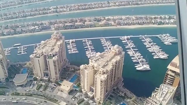 Пальма, вид на острова с 52 этажа смотреть онлайн