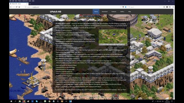 How to Play Original Age of Empires in HD on Modern Computers with UPatch - Windows 10/8/7/Vista/XP смотреть онлайн