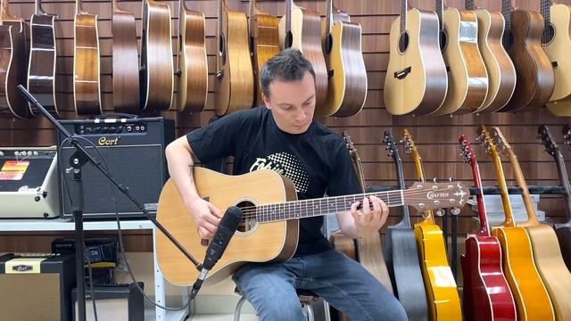 CRAFTER D-7/NС обзор гитары смотреть онлайн