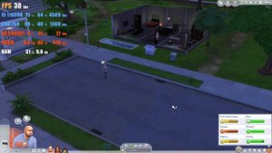 Sims 4 на слабом ПК без видеокарты: Intel UHD 750