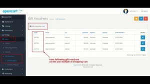 Allow To Apply Multi Gift Vouchers - OpencartTools