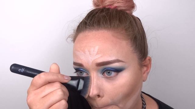 Blue Eye Makeup | Tutorial | Full Face смотреть онлайн