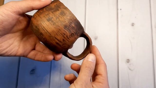 Кружка керамическая "Цветок папоротника" смотреть онлайн