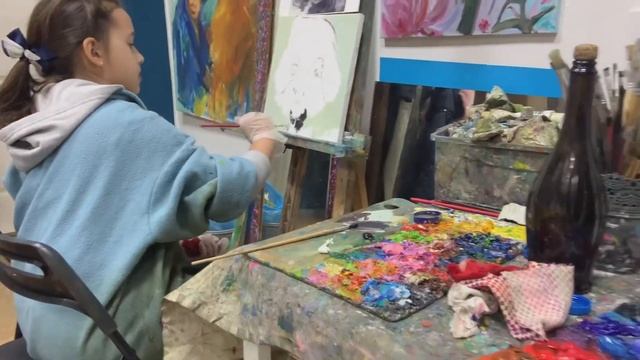 Один день в студии живописи и рисунка Artym's Lab | ЗЛАТА КОРОНА