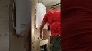 Бойлер Thermex. Установка и подключение. Ремонт квартиры в СПб. Installing the boiler