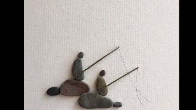 Pebble Art Diy - Stone Art - Rock Art - Rock Scuplture -Home Decoration Ideas pebbleart stoneart