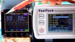 Fnirsi 138 PRO oscyloskop cyfrowy przenośny