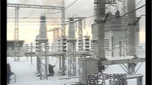 Замыкание разъединителя 110кВ на переключениях