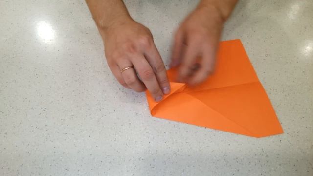 Оригами самолет из бумаги который долго летает. Молот