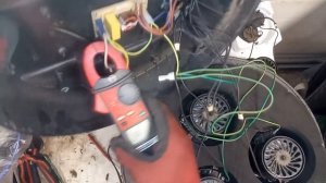пылеводосос Grass BF580 3 измерение потребления тока с заводскими, исправными мотор турбинами