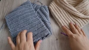 ❄Свяжем тёплый уютный воротник вместо шарфа ☃️