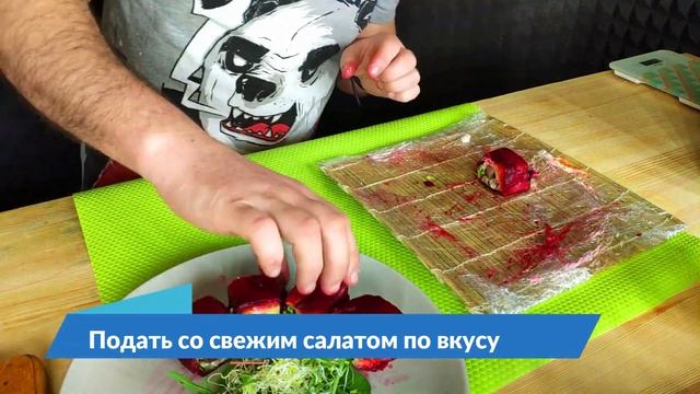 Селедка под шубой Ролл салат . Невероятно красивый рецепт - селедка под шубой в виде ролла